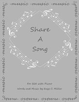 Share a Song SSA choral sheet music cover